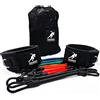 Kbands Training Kbands | Speed and Strength Leg Resistance Bands | Includes Speed 101 and Agility FX Digital Training Programs - Sizes for Youth, Intermediate and Advanced Athletes