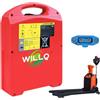 WILLQ Batteria al Litio per transpallet Elettrico 48V 24V 15AH 20AH 30Ah 40Ah Pacco Batteria Lifepo4 per Carrello elevatore per CBD18/20J-LI3 Accessorio di Ricambio,24v30ah