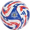 adidas Mundial de Clubes FIFA 25 - Mini palla unisex per adulti, colore: Bianco/Blue/Blu scuro/LUCRED 33 EU