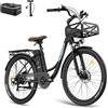 Fafrees F26 Lasting Bicicletta elettrica per Adulti, batteria 36V 20.3 Ah, 26 Pollici, Bicicletta elettrica Uomo Donna, Bicicletta da mountain bike elettrica 42N.m