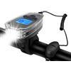 ZKcasA Fari per Biciclette con Clacson Che Ricarica Il Codice Wireless della Bicicletta Luci Anteriori da Tavolo Attrezzatura per L'illuminazione del Ciclismo