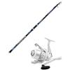 MG GROUP Kit Surfcasting Canna Moonstone 4,20mt 200gr + Mulinello Shizuka 5000 gia imbobbinato