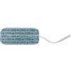 Kestore 4 Elettrodi Adesivi Pregellati 50 x 90 mm cavetto attacco femmina Jack 2 mm