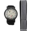 Mtlavishness Bussola da polso per immersione Alta precisione Facile da leggere Orologio portatile con bussola che si illumina al buio per attività all'aperto Design luminoso per