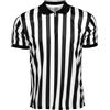 Penlimly Maglietta da arbitro in bianco e nero, maglia ufficiale da arbitro rovesciata con colletto rovesciato, maglietta da arbitro per pallacanestro, calcio e calcio, maglietta da arbitro a righe, maglietta