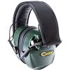 Caldwell E-Max - ADULT Green - Protezione acustica elettronica 21 NRR con amplificazione del suono - Paraorecchie regolabili per tiro, caccia e raggio