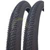 ECOVELO 2 COPERTONI 27.5 x 2.125 (57-584) PNEUMATICO RIGIDO Country NERO MOUNTAIN BIKE MTB BICICLETTA BICI