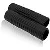 IBK Coppia manopole Grip Bici City Classiche Marrone Nero Cuoio Bicicletta Impugnatura Antiscivolo Manico per Manubrio Universale MTB Mountain City Bike (Marrone)