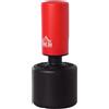 HOMCOM Sacco da Boxe da Terra Pesante con Altezza Regolabile (145-172cm), Sacco da Boxe Pieno Base da Riempire con Acqua (100kg) Sabbia (120kg)