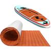 Renopfect Su-p Traction Pad Deck Grip Matte, Surfboard Mat Grip Surfboard Yatch Deck Pad, antiscivolo autoadesivo per pavimenti, trimmbar Eva, per su-p, surf, skimboard standup e altro, 120 x 30 cm