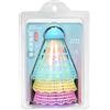 Générique LED Shuttlecocks, Badminton Lighting, 3pcs Easy Visibility Fun Playtime Bright Colors Enhanced Experience, Badminton Tools for Indoor, Outdoor, Sports Activities