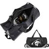 Generic Borsa per attrezzatura da pesca, grande capacità, zaino da pesca, per spiaggia, campeggio, lago, acqua salata, acqua dolce, kayak, viaggi, barca, sport, Nero , Refer to description, Unisex