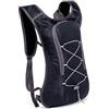 Delmkin Zaino per Ciclismo con Uscita Waterpipe Nascosta, Impermeabile, Traspirante e Ultraleggero per Ciclismo/Corsa/Campeggio/Escursionismo/Trekking, Nero