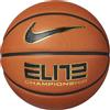 Nike Elite Championship 8P 2.0 deflated Palle da basket Amber/Black/Metallic Gold/Black 7
