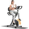 Botifly Cyclette Pieghevole da Casa 4 in 1, Bicicletta magnetica pieghevole, Resistenza magnetica regolabile a 16 livelli, monitor LCD e sensore di frequenza cardiaca