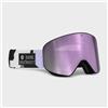 SIROKO - Maschera da Sci e Snowboard OTG GX Amethyst Lavanda/Grigio