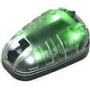 LEJUNJIE Hel-Star 6 Luce di Segnalazione del Casco tattico Green & IR o Red & IR Militare Luce di Sopravvivenza in Volo con Nastro Magico Luce di Salvataggio Casco Veloce