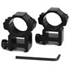 noga (2pcs) Anelli di Tubo di Spessore di 25.4mm 20mm per Il Supporto di Montagna della Guida di Picatinny del Supporto della Tazza del Cavaliere di Montagna degli Accessori di Caccia