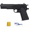 STI M1911 classic ASG NERA. Pistola Softair Calibro 6 mm (arma ad aria compressa con pallini di plastica o PVC). Sistema: molla. (Potenza: 0,33 joule)