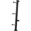 Gorilla Sports® Rastrelliera Pesi - da Parete, 3x30mm e 3x50mm Aste per Dischi, Carico Massimo 300 kg - Supporto, Rack di Stoccaggio, Porta, Piastre, Allenamento, Palestra Casa
