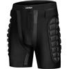 Lixada Pantaloncini da Sci da Esterno + Ginocchiere Set Skateboard Impermeabile Snowboard Sci per Donna Uomo