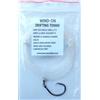 Generico Wind-on 80Lbs con Amo 5/0 Girella Monofilo Lenza Pronta per la Pesca al Tonno Rosso Drifting