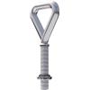 GORILLA SPORTS® Maniglia Kettlebell - 3,3 kg, Regolabile, Carico Max 50 kg, per Piastre Pesi 30mm, Chiusura a Stella, Cromo - Manubri Componibili, Allenamento a Casa, Pesi da Palestra per Casa