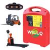 WILLQ Batteria LiFePO4 per carrelli elevatori da 48 V 15 Ah 20 Ah Batteria al Litio da 24 V 20 Ah 30 Ah 40 Ah per transpallet Elettrico Batterie di riserva di Backup Accessorio,24v20ah