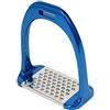 Umbria Equitazione STAFFE in Alluminio PRO-Light A Panca Larga col. Blu