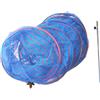 Pescasubito.com Kit Nassa 2.50m Rete Fittissima + Picchetto Pesca Porta Pesci Carpa Trota Gara