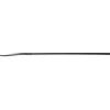 WHIP & GO Whip And Go 952080 Diamond, Frustino da Dressage Unisex-Adulto, Nero, 110 cm