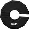 Harilla Piastra di Peso Frazionaria Dumbell Pesi Spazzatura in Palestra Portatile per La Palestra per Micro Cambio per Manubri Standard, 0.25 kg