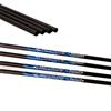 ACCMOS Tiro con L'Arco ID 4,2 mm Spine 300 350 400 500 600 700 800 900 1000 Freccia in Puro Carbonio, per Arco e Freccia Caccia e Pratica di Tiro Fai da Te Freccia 12 Pezzi (Spine 900)