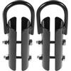 Alasum 2 Pezzi Morsetto Pesante per Corda da Arrampicata Fissaggio Robusto per Corda Palestra e Outdoor Clip Metallo Resistente per Allenamento Fitness e attività Outdoor