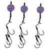 generico Kab Assist Amo Pesca Vertical Mare Artificiali Dentice Jig Kabura kit 3 pezzi gr. 75-100-120