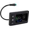 Alomejor Pannello Display LCD per Scooter Elettrico S869, Materiale ABS, Connettori Impermeabili, Pannello di Controllo LCD per Bici Elettrica, compatibilità 24V 36V 48V per Mountain Bike