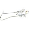 Diogeynu Biciclette Doppio Cavalletto Bici Supporto Posteriore Del Basamento Del Piede Per Biciclette Da Strada Doppio Stand Bike