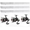 generico Kit Pesca Carpfishing 3 Canne Con Mulinello filo Canna Carpa Combo