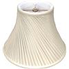 Royal Designs, Inc. Royal Designs - Paralume a pieghe intrecciate, Beige, 6 x 12 x 9