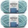 Bernat Blanket Twist Making Waves - 2 confezioni da 300 g/10,5 oz - poliestere - 6 super voluminosi - 200 metri - per maglia/uncinetto
