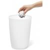HOLDN' STORAGE Piccolo bidone della spazzatura - Pattumiera con apertura superiore per cucina, ufficio, dormitorio, bagno, ecc. - Pattumiera per spazi compatti/stretti - Il perfetto cestino per il bagno - 2 litri -