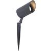 BOLD Faretto LED da giardino per sistema da 24 V (con cavo in PVC da 15 cm, IP65, 3000 K, dimmerabile con controller Bold - antracite
