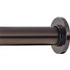 Ivilon Asta per tenda a molla per finestre o doccia, da 40,6 a 61 cm, bronzo lucidato a olio ORB (SP10-6-TC)
