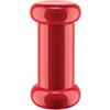 Alessi ES19 Totem Domestici Macinasale, Pepe e Spezie di Design in Legno di Faggio, Nero, Giallo e Rosso