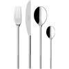 Villeroy & Boch - Afina set di posate, 24 pezzi, dimensioni: ca. 44x29x6,5 cm, lavabili in lavastoviglie, posate da tavola in acciaio inox lucidato a specchio