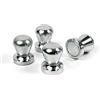 first4magnets™ TF-MM2023 Grande calamita Argentata (1 Set di 3), Argento