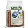 CRUDOLIO - Semi di Lino Scuro BIO, Ideale Per le Insalate, 200 g