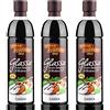 Zeus Party OFFERTA 3 Confezioni di Glassa all'aceto balsamico di Modena IGP Classica 600gr