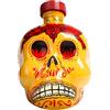 KAH Tequila Reposado - Bottiglia Decorata Giorno dei Morti - 100% Agave Blu - Doppia Distillazione e Invecchiato in Botte di Quercia - 40% vol 70 cl (700 ml / 0,7 Litri)