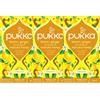Pukka (3 PACK) - Pukka Herbs - Lemon Ginger Manuka Honey Tea | 20 sachet | 3 PACK BUNDLE